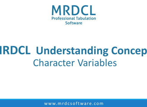 character variables