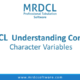 character variables