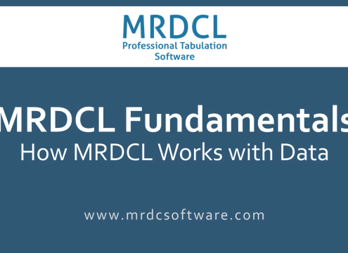 How mrdcl works with data