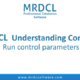 run control parameters